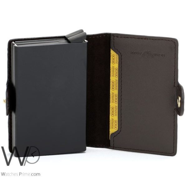 Pop Up Armani Men's Credit Card Holder | Watches Prime