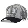 Armani Exchange AX Grey Cotton Men's Cap | Watches Prime Armani Exchange AX Grey Cotton Men's Cap | Watches Prime