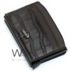 Lacoste leather credit card holder brown wallet