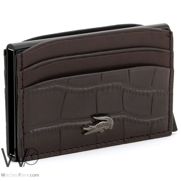 Pop Up Lacoste Men's Card Holder Wallet | Watches Prime