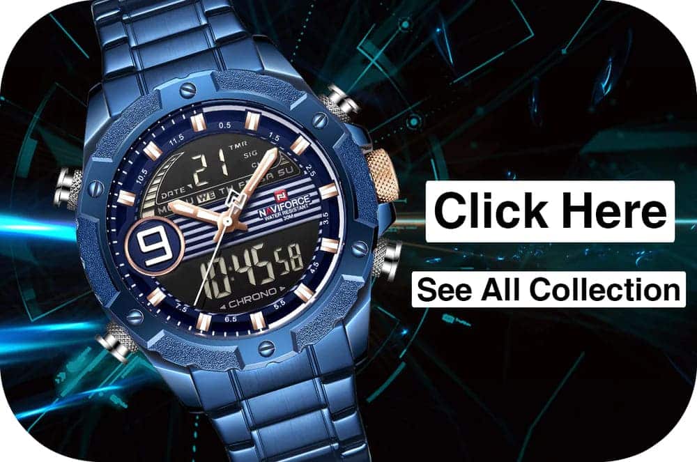 Naviforce Men's Watch NF9202L S W L BN | Watches Prime