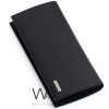 Original calvin klein ck mens black leather long wallet