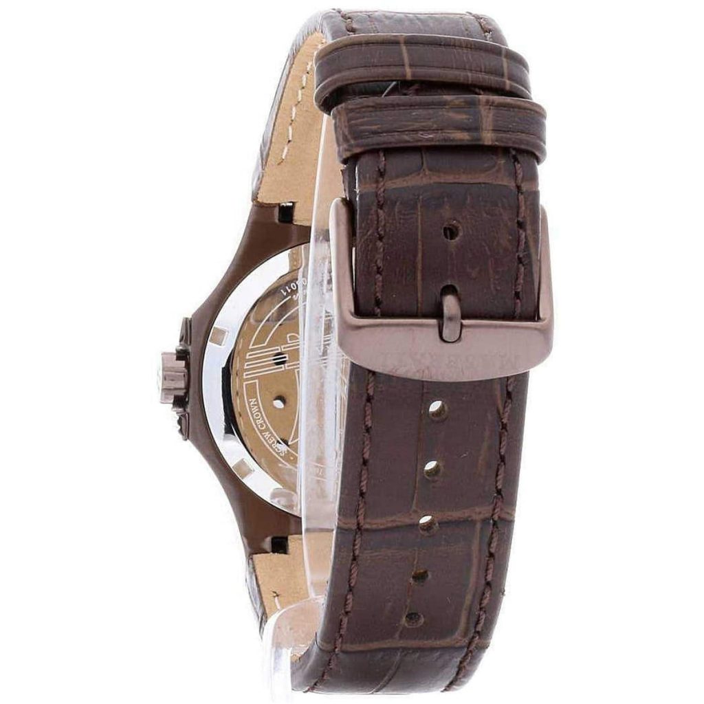 Maserati Potenza Brown Dial Brown Leather Strap Watch For Men - R8851108011 main image 1