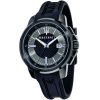 R8851123004 maserati watch men black dial rubber strap quartz battery analog three hand sfida