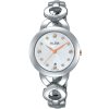 Ah7g95x1 alba watch women white dial stainless steel metal silver strap quartz movt japan analog diamond three hand fashion