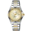 Ah7j42x1 alba watch women gold dial stainless steel water resist 10bar metal silver gold two tone strap quartz movt japan analog three hand active