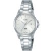 Ah7s47x1 alba watch women silver white dial stainless steel metal strap quartz movt japan analog sapphire wr 5bar three hand prestige