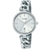 Ah7s69x1 alba watch women silver white dial stainless steel metal strap quartz movt japan analog three hand fashion