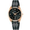 Ah7v42x1 alba watch women black dial stainless steel metal strap quartz movt japan analog sapphire 5bar three hand prestige