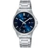 Ah7v89x1 alba watch women blue dial stainless steel metal silver strap quartz movt japan analog water resist 5bar three hand prestige