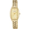 Ah8248x1 alba watch women gold dial stainless steel metal golden strap quartz movt japan analog square three hand fashion