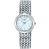 Ah8293x1 alba watch women white mother of pearl dial stainless steel metal silver strap quartz movt japan analog three hand fashion