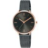 Ah8704x1 alba watch women gray dial stainless steel metal black mesh strap quartz movt japan analog three hand fashion