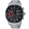 Am3449x1 alba watch men black patterned dial stainless steel metal silver strap quartz movt japan analog chronograph water resist 10bar signa