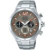 At3931x1 alba watch men gray patterned dial stainless steel metal silver strap quartz movt japan analog chronograph water resist 10bar active