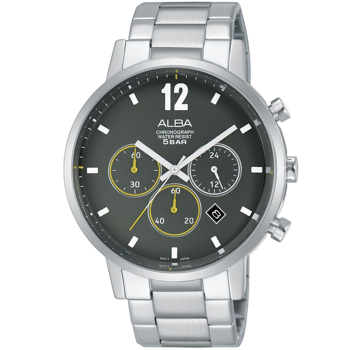 Alba 5 bar chronograph watch online price