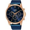 At3e40x1 alba watch men blue dial stainless steel metal mesh strap quartz movt japan analog chronograph water resist 5bar prestige