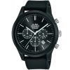 At3g19x1 alba watch men black dial rubber strap quartz movt japan analog chronograph water resist 10bar active
