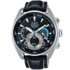 Au2193x1 alba watch men black dial leather strap quartz movt japan analog chronograph water resist 10bar signa