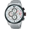 Av6049x1 alba watch men silver white dial stainless steel metal strap quartz movt japan analog water resist 10bar chronograph signa active