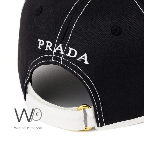 Prada Black baseball Hat for men | Watches Prime