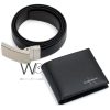Black Calvin Klein Wallet and Belt Gift Set | Watches Prime
