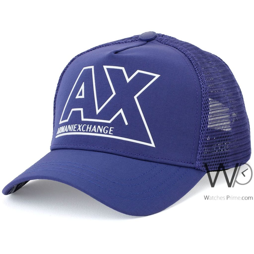 Armani Exchange AX Blue Trucker Cap Watches Prime
