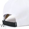 Burberry BT Motif Icon Stripe White Baseball Cap | Watches Prime