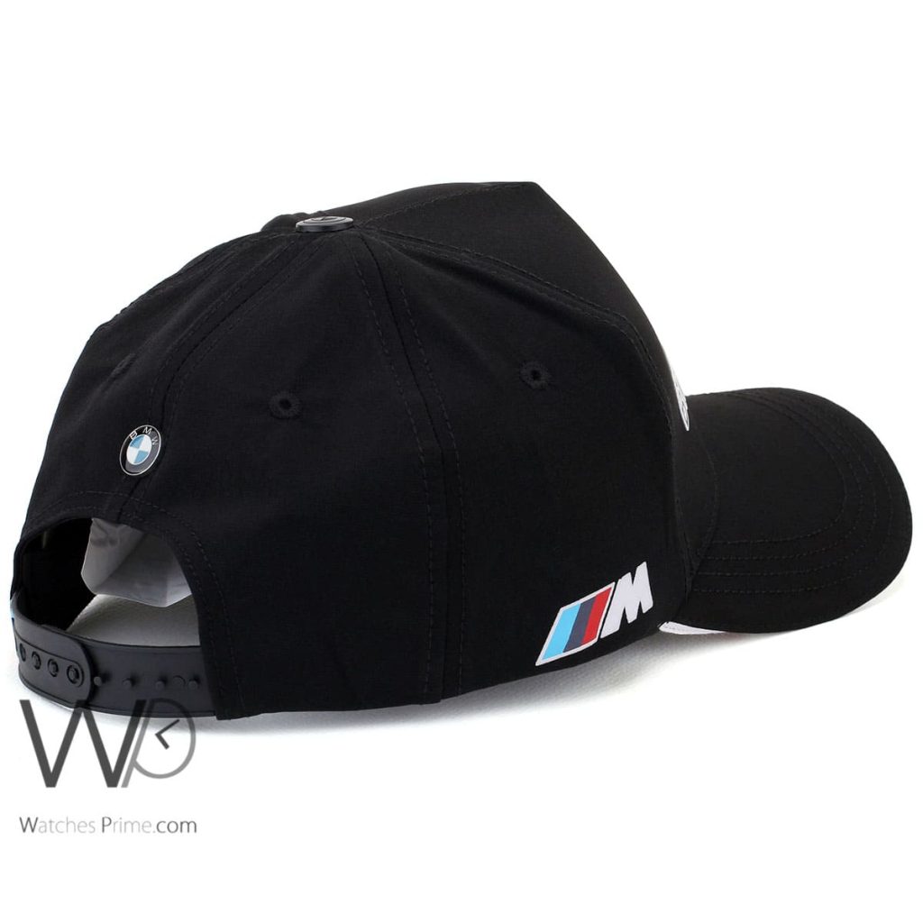 BMW Motor Sport Black Baseball Cap | Watches Prime