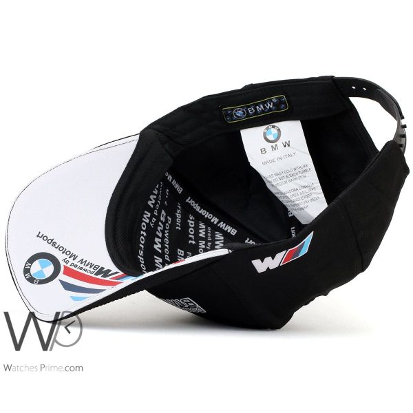 BMW Motor Sport Black Baseball Cap | Watches Prime