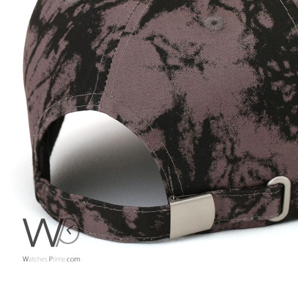 Philipp Plein PP Camouflaged Gray Baseball Cotton Cap | Watches Prime