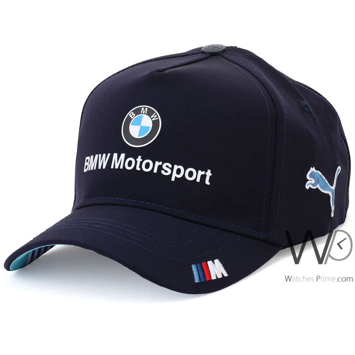 BMW Motor Sport Navy Blue Baseball Prime Cotton Watches | Cap