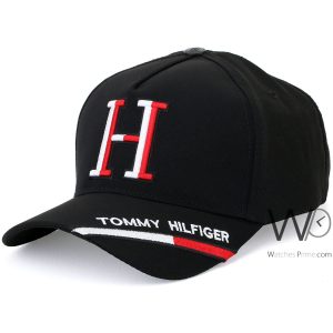 قبعة-تومي-هيلفيغر-كاب-اسود-قطن-H