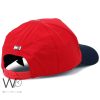 Tommy Hilfiger TH Red Blue Baseball Cap | Watches Prime