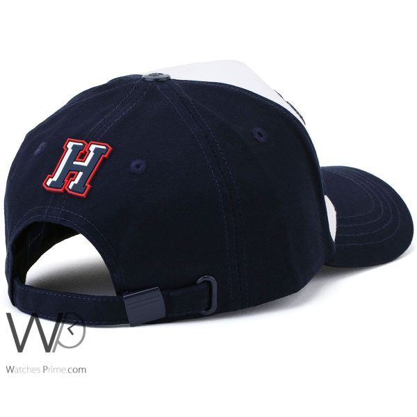 Tommy Hilfiger TH White Blue Baseball Cap | Watches Prime