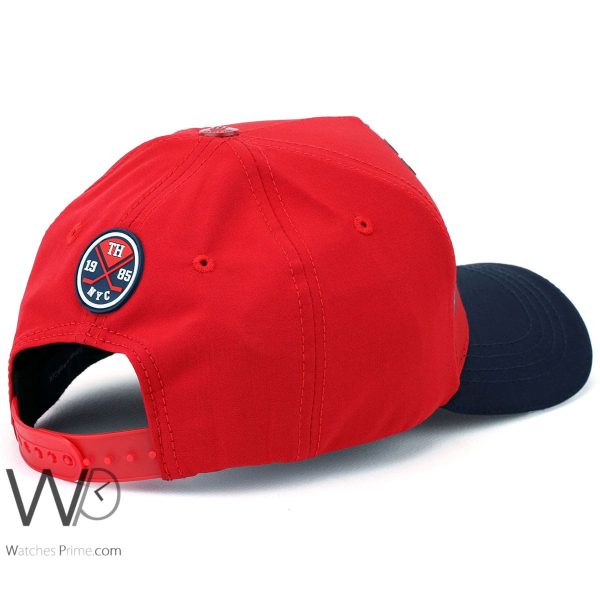 Tommy Hilfiger TH Red Baseball Cap | Watches Prime