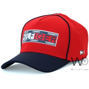 baseball-cap-tommy-hilfiger-th-red-blue-cotton-hat