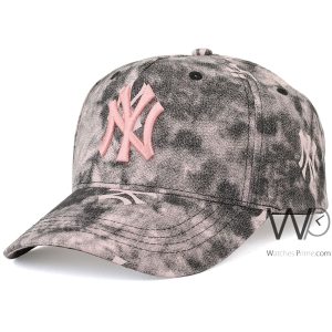 baseball-new-york-yankees-ny-cap-camouflaged-pink-cotton-hat