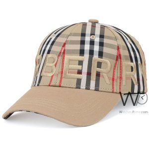 burberry-baseball-cap-beige-motif-Icon-stripe-cotton-hat