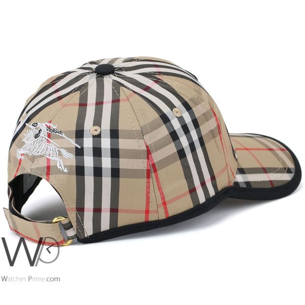 Burberry BT Motif Icon Stripe Baseball Cap | Watches Prime