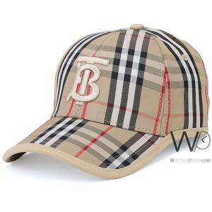 burberry-bt-baseball-hat-beige-motif-Icon-stripe-cotton-cap