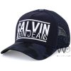Calvin klein jeans ck trucker cap blue mesh snapback hat