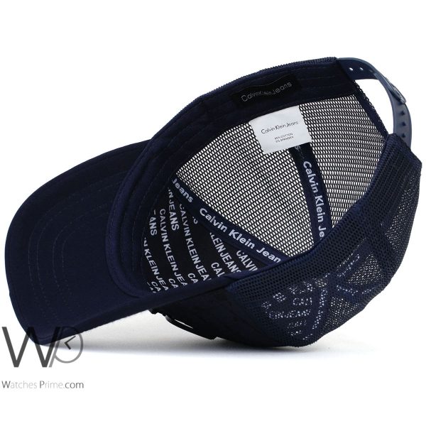 Calvin Klein CK Navy Blue mesh Cap | Watches Prime