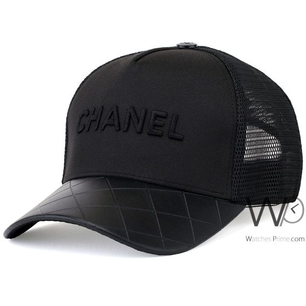Chanel Black Mesh Cap | Watches Prime