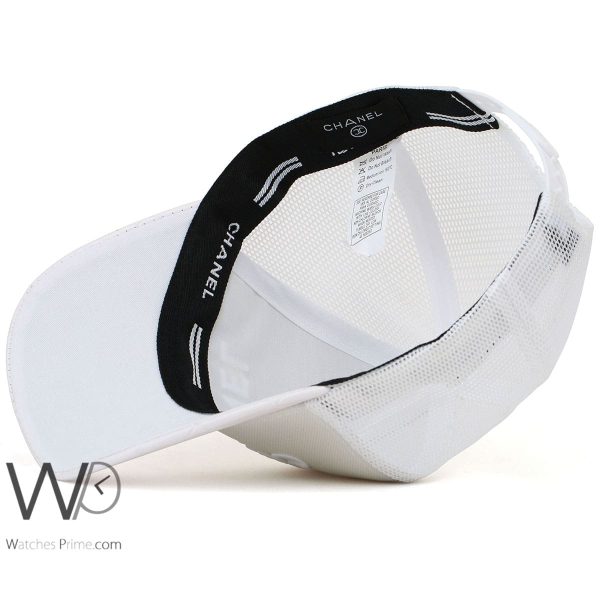 Chanel White Mesh Cap | Watches Prime