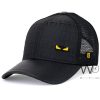 Fendi roma trucker cap black mesh snapback hat