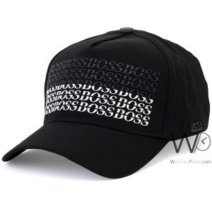 hugo-boss-baseball-cap-black-cotton-hat