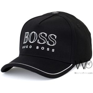 كاب-هوجو-بوس-اسود-قبعة-قطن-Boss