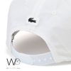 Lacoste Sport White Cotton Baseball Cap | Watches Prime Lacoste Sport White Cotton Baseball Cap | Watches Prime