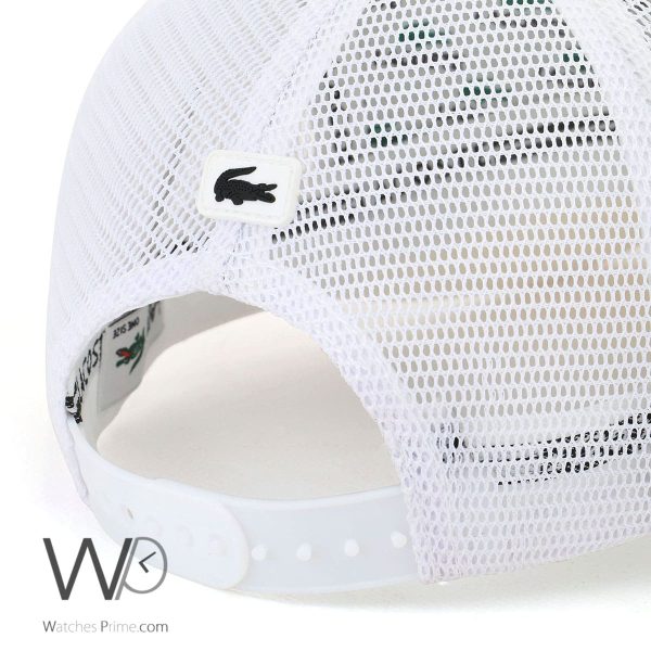 Lacoste Sport White mesh snapback Cap | Watches Prime